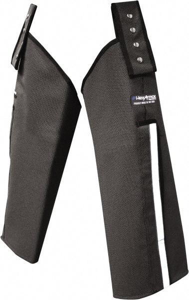 HexArmor - Size L/XL SuperFabric Cut Resistant Chaps - No Pockets, Gray, Nonhazardous Protection - Top Tool & Supply