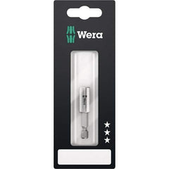 Wera - 1/4" Bit Holder - 1/4" Hex Drive, 8" OAL - Top Tool & Supply