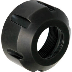 Techniks - Collet Nuts & Locknuts Type: Slotted Collet Nut Collet Series: ER25 - Exact Industrial Supply