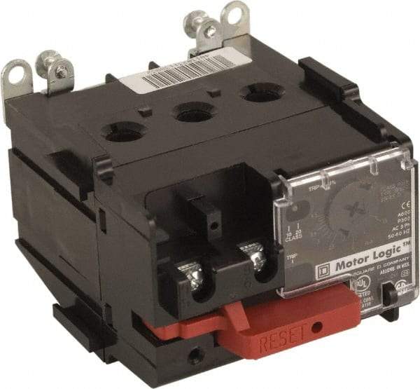 Square D - NEMA Size 00, 600 VAC, Thermal NEMA Overload Relay - For Use with Motor Logic - Top Tool & Supply