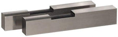 SPI - 2.945 Inch Overall Length, 0.512 Inch Jaw Thickness, 0.5 Inch Radius, Gage Block Cylindrical Jaws - Radius 0.00003 Inch, Pair 0.00004 Inch Accuracy, Sold As Pair, For Use with Rectangular Gage Blocks, 2 Pieces - Top Tool & Supply