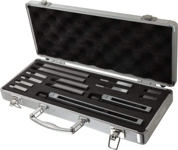 SPI - Gage Block Gage Block Accessory Set - For Use with Rectangular Gage Blocks, 14 Pieces - Top Tool & Supply