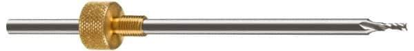 Onsrud - 1/16" Cutting Diam x 5/16" Length of Cut, 1 Flute, Upcut Spiral Router Bit - Uncoated, Right Hand Cut, Solid Carbide, 6-1/2" OAL x 11/64" Shank Diam, Single Edge - Top Tool & Supply