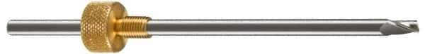 Onsrud - 3/16" Cutting Diam x 3/8" Length of Cut, 1 Flute, Upcut Spiral Router Bit - Uncoated, Right Hand Cut, Solid Carbide, 6-1/2" OAL x 1/4" Shank Diam, Single Edge - Top Tool & Supply