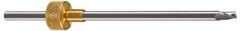 Onsrud - 3/16" Cutting Diam x 3/8" Length of Cut, 1 Flute, Upcut Spiral Router Bit - Uncoated, Right Hand Cut, Solid Carbide, 6-1/2" OAL x 1/4" Shank Diam, Single Edge - Top Tool & Supply