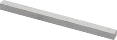 Made in USA - 1200 Grit Aluminum Oxide Square Polishing Stone - Ultra Fine Grade, 1/4" Wide x 4" Long x 1/4" Thick - Top Tool & Supply