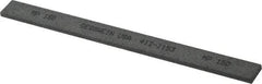 Made in USA - 150 Grit Silicon Carbide Rectangular Polishing Stone - Very Fine Grade, 1/2" Wide x 6" Long x 1/8" Thick - Top Tool & Supply