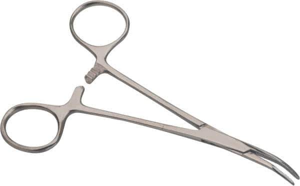 Excel - 5" OAL All Purpose Hemostat - Curved Nose - Top Tool & Supply