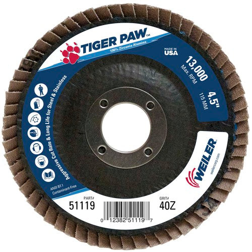 4 1/2 TIGER PAW ABRASIVE - Top Tool & Supply