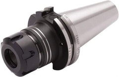 Seco - 0.019" to 0.393" Capacity, 120mm Projection, DIN69871-40 Taper Shank, ER16 Collet Chuck - 7.417" OAL - Exact Industrial Supply