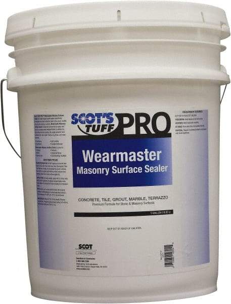 Scot's Tuff - 5 Gal Pail Sealer - Use on Concrete, Stone, Masonry Surface - Top Tool & Supply