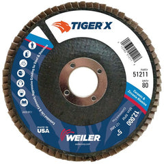 5 × 7/8 ARBOR 80X FLAP DISC - Top Tool & Supply