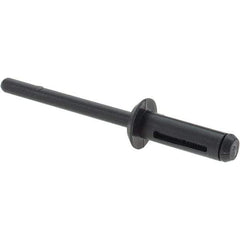 Value Collection - Nylon Multi Grip Blind Rivet - 1/8" to 5/32" Grip, 9mm Head Diam, - Top Tool & Supply