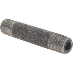 Value Collection - Schedule 80, 1/8" Diam x 2" Long Pipe Nipple - Seamless - Top Tool & Supply