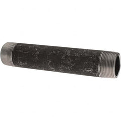 Value Collection - Black Pipe Nipples & Pipe Style: Welded Pipe Size: 1-1/4 (Inch) - Top Tool & Supply