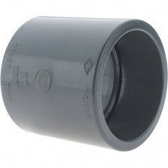 Value Collection - 3" PVC Plastic Pipe Coupling - Slip x Slip End Connections - Top Tool & Supply