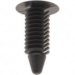 Value Collection - 5mm Hole Diam, Plastic Panel Rivet - 15.5mm Length Under Head, 5mm Material Thickness - Top Tool & Supply