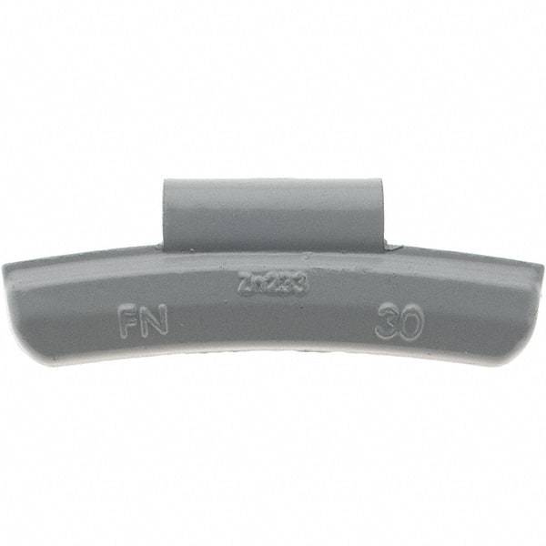 Value Collection - 30 g FN Wheel Weight - Zinc, For Use with Automotive & Light Trucks - Top Tool & Supply