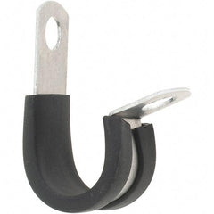 Made in USA - Pipe & Cable Clamps Type: Cushion Clamp Tube Diameter: 1/2 (Inch) - Top Tool & Supply