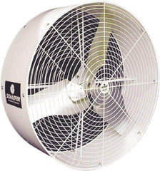 Schaefer Ventilation Equipment - 36" Blade, 1/2 hp, 11,400 CFM, Industrial Circulation Fan - Ceiling Mount, 1 Speed - Top Tool & Supply