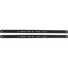 Stanley - Hand Hacksaw Blades Blade Material: Carbon Steel Blade Length (mm): 254 - Top Tool & Supply