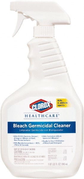 Clorox Healthcare - Case of (6) 32-oz Bottles Bleach - Top Tool & Supply