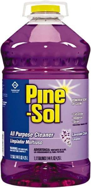 Pine-Sol - 144 oz Bottle All-Purpose Cleaner - Liquid, Lavender - Top Tool & Supply