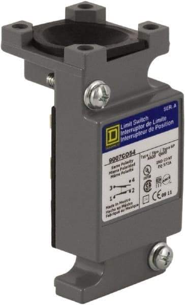 Square D - 4.2 Inch Long, Zinc Body, Limit Switch Plug In Unit - For Use with 9007, 9007C - Top Tool & Supply