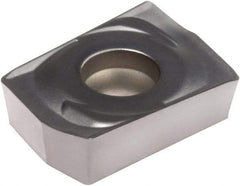 Kennametal - DFR020204 LD Grade KCU40 Carbide Indexable Drill Insert - TiN/TiAlN Finish, 6mm Inscribed Circle - Top Tool & Supply