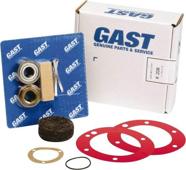 Gast - Air Actuated Motor Accessories Type: Repair Kit For Use With: 6AM-NRV-7A & 6AM-NRV-7B - Top Tool & Supply