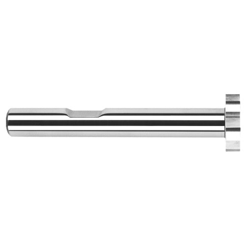 0.8750″ (7/8″) Cutter Diameter × 0.2500″ (1/4″) Width Carbide Square Large Diameter Standard Keyseat Cutter, 12 Flutes - Exact Industrial Supply