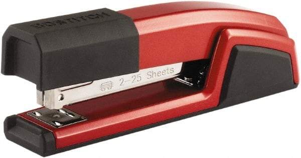 Stanley Bostitch - 25 Sheet Full Strip Desktop Stapler - Red - Top Tool & Supply