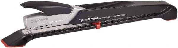 PaperPro - 25 Sheet Full Strip Desktop Stapler - Black/Silver - Top Tool & Supply