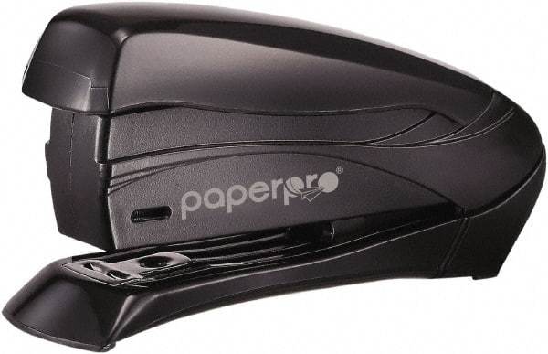 PaperPro - 15 Sheet Full Strip Desktop Stapler - Black - Top Tool & Supply