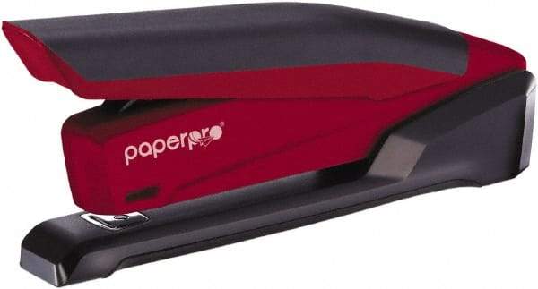 PaperPro - 20 Sheet Full Strip Desktop Stapler - Red - Top Tool & Supply