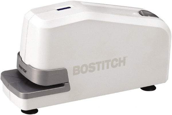 Stanley Bostitch - 25 Sheet Flat-Clinch Electric Stapler - White - Top Tool & Supply