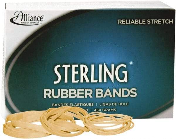 Alliance - 3" Circumference, 1/8" Wide, Ergonomic Rubber Band Strapping - 1,200 Pieces - Top Tool & Supply