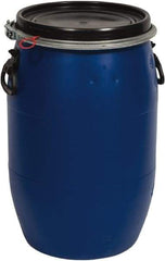 SEYMOUR-MIDWEST - 15 Gal, Polypropylene Round Blue Bucket/Pail - Handle & Lid Included - Top Tool & Supply