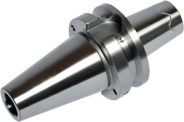 HAIMER - 32mm Hole Diam, BT40 Taper Shank Shrink Fit Tool Holder & Adapter - 85mm Projection, 45.5mm Nose Diam, 58mm Clamping Depth, 25,000 RPM, Through Coolant - Exact Industrial Supply