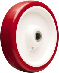 Hamilton - 8 Inch Diameter x 2 Inch Wide, Polyurethane on Polypropylene Caster Wheel - 1,200 Lb. Capacity, 2-3/16 Inch Hub Length, 5/8 Inch Axle Diameter, Straight Roller Bearing - Top Tool & Supply