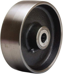 Hamilton - 6 Inch Diameter x 2 Inch Wide, Forged Steel Caster Wheel - 2,500 Lb. Capacity, 2-1/4 Inch Hub Length, 1/2 Inch Axle Diameter, Tapered Roller Bearing - Top Tool & Supply