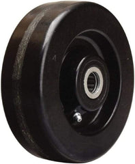 Hamilton - 6 Inch Diameter x 2 Inch Wide, Phenolic Caster Wheel - 1,200 Lb. Capacity, 2-3/16 Inch Hub Length, 1-7/16 Inch Axle Diameter, Plain Bore Bearing - Top Tool & Supply