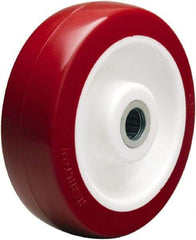 Hamilton - 6 Inch Diameter x 2 Inch Wide, Polyurethane on Polypropylene Caster Wheel - 1,100 Lb. Capacity, 2-3/16 Inch Hub Length, 1/2 Inch Axle Diameter, Straight Roller Bearing - Top Tool & Supply