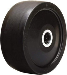 Hamilton - 5 Inch Diameter x 2 Inch Wide, Hard Rubber Caster Wheel - 550 Lb. Capacity, 2-1/4 Inch Hub Length, 3/4 Inch Axle Diameter, Straight Roller Bearing - Top Tool & Supply