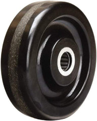 Hamilton - 5 Inch Diameter x 1-1/2 Inch Wide, Phenolic Caster Wheel - 600 Lb. Capacity, 1-5/8 Inch Hub Length, 3/4 Inch Axle Diameter, Straight Roller Bearing - Top Tool & Supply