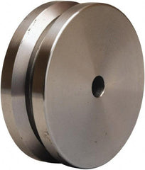 Hamilton - 4 Inch Diameter x 1-3/8 Inch Wide, Stainless Steel Caster Wheel - 600 Lb. Capacity, 1-9/16 Inch Hub Length, 1/2 Inch Axle Diameter, Delrin Bearing - Top Tool & Supply