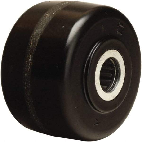 Hamilton - 3-1/4 Inch Diameter x 2 Inch Wide, Phenolic Caster Wheel - 700 Lb. Capacity, 2-3/16 Inch Hub Length, 5/8 Inch Axle Diameter, Straight Roller Bearing - Top Tool & Supply