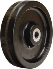 Hamilton - 10 Inch Diameter x 2-1/2 Inch Wide, Phenolic Caster Wheel - 2,500 Lb. Capacity, 3-1/4 Inch Hub Length, 1 Inch Axle Diameter, Straight Roller Bearing - Top Tool & Supply