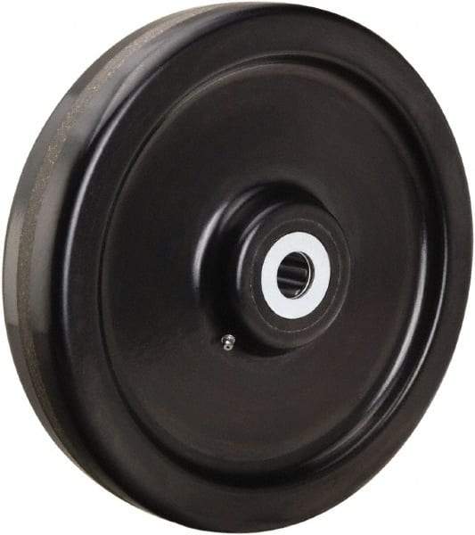 Hamilton - 12 Inch Diameter x 2-1/2 Inch Wide, Phenolic Caster Wheel - 3,000 Lb. Capacity, 3-1/4 Inch Hub Length, 1-1/4 Inch Axle Diameter, Straight Roller Bearing - Top Tool & Supply