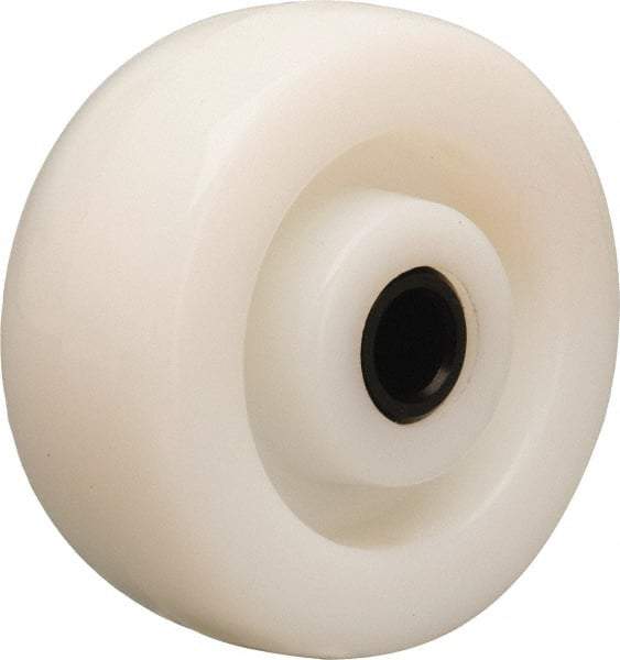 Hamilton - 5 Inch Diameter x 2 Inch Wide, Nylon Caster Wheel - 900 Lb. Capacity, 2-3/16 Inch Hub Length, 3/4 Inch Axle Diameter, Delrin Bearing - Top Tool & Supply